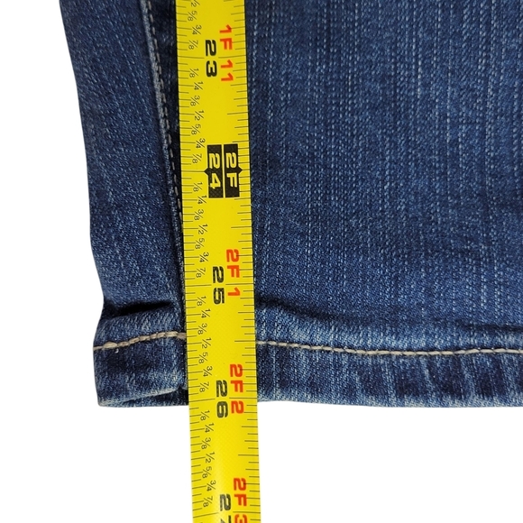 Torrid Jeans Women Plus Size 26 46X26 Blue Girlfriend Ankle Length High Rise - Picture 10 of 13